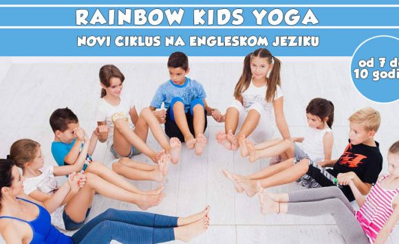 Novi ciklus Rainbow Kids Joge na engleskom jeziku!