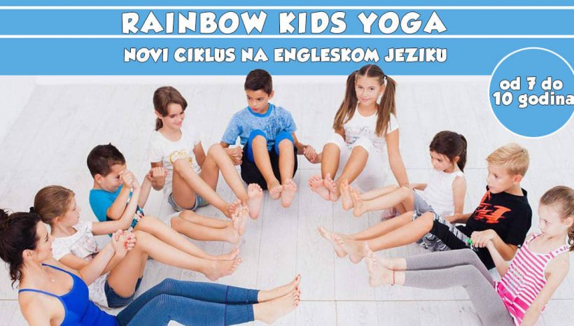 Novi ciklus Rainbow Kids Joge na engleskom jeziku!