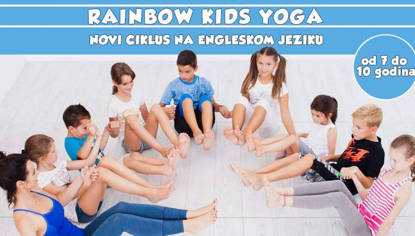 New cycle of Rainbow Kids Yoga in English!