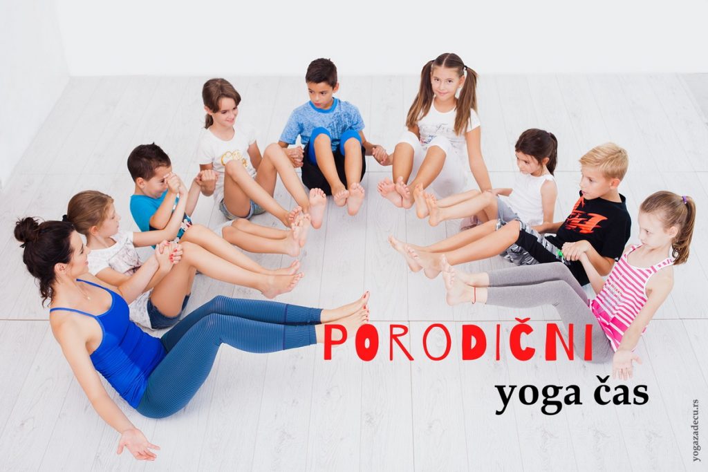 Porodični yoga čas – prilika za zajedničku aktivnost roditelja i dece