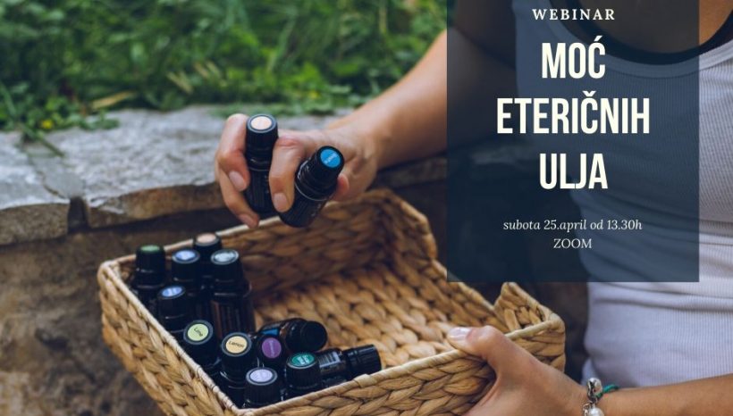 Moć eteričnih ulja – besplatni webinar