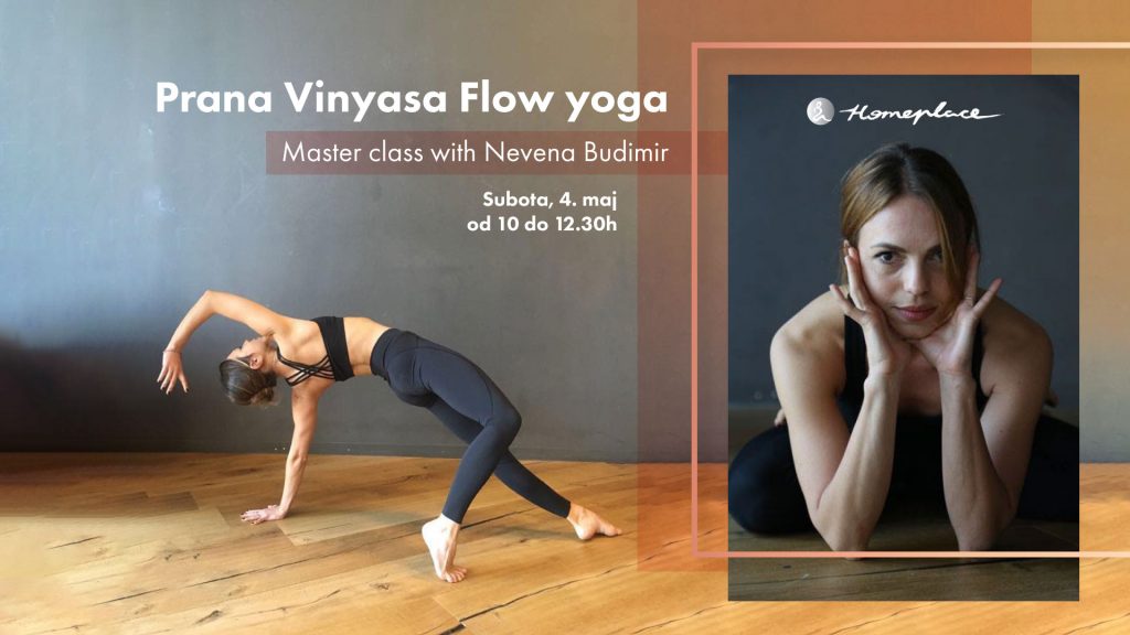Prana Vinyasa Flow Yoga – master class sa Nevenom Budimir