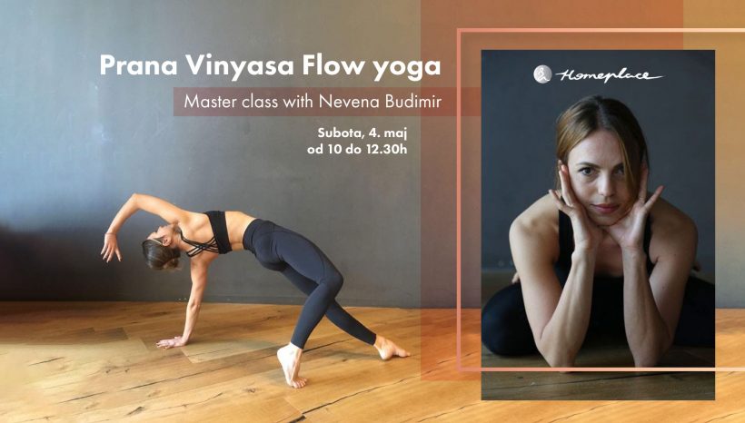 Prana Vinyasa Flow Yoga – master class sa Nevenom Budimir