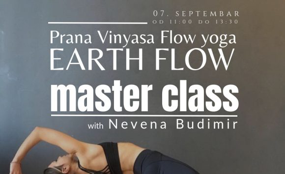 Prana Vinyasa Flow Yoga – Earth Flow: master class sa Nevenom Budimir