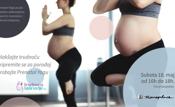 Prenatal Yoga – promotivni čas u maju