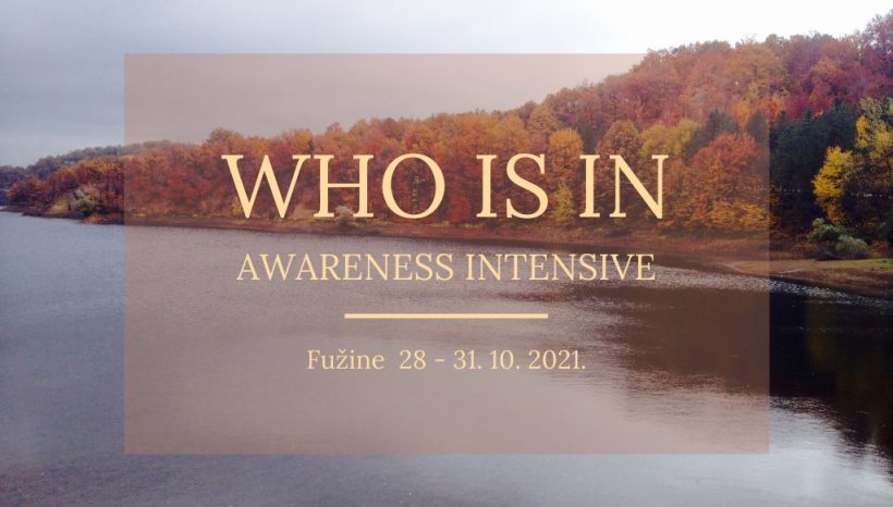 WHO IS IN – Awareness intensive