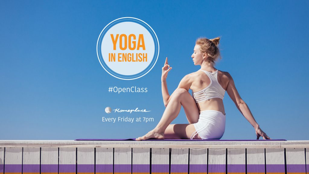 Yoga in English – open class