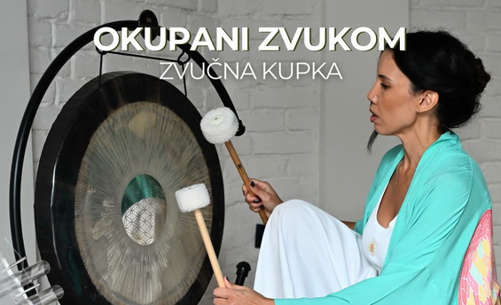 Okupani zvukom – radionice zvučne kupke tokom juna Okupani zvukom – radionice zvučne kupke tokom juna